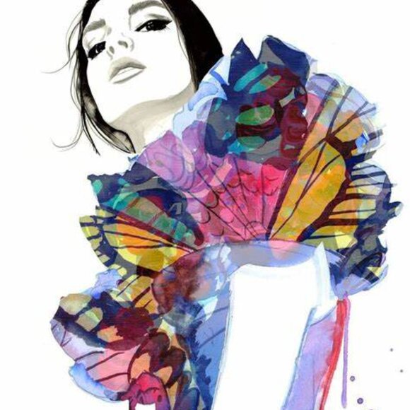 Whimsical Marc by Marc Jacobs Silk Cocktail Dress - Picture 2 of 9